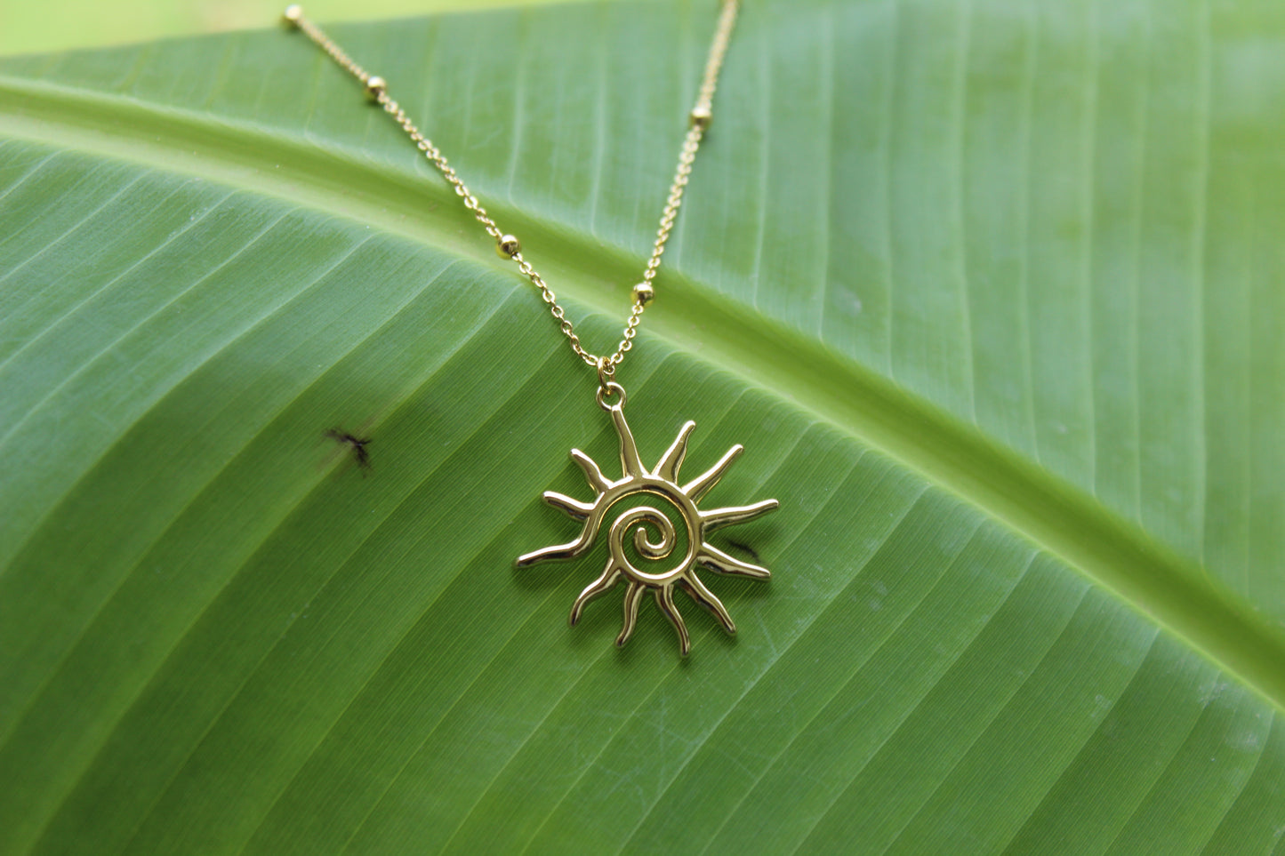 Sol Spiral Pendant
