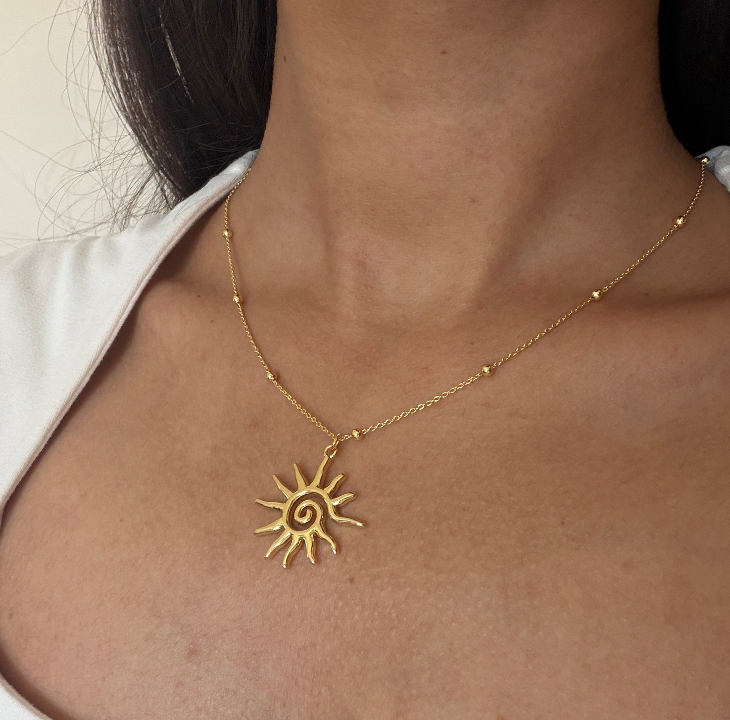 Sol Spiral Pendant