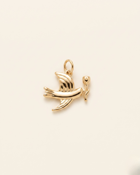 Swallow Charm- Hirondelle